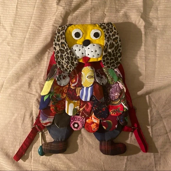 Unique handmade puppy back pack - Picture 1 of 5